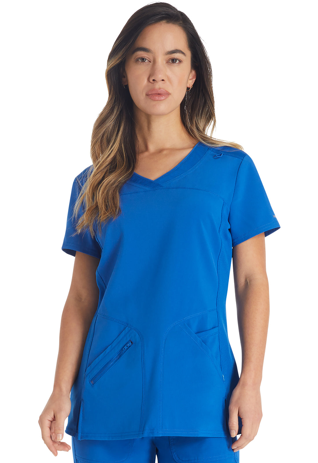 IP845A -Cherokee- Women Crossover V-Neck Top