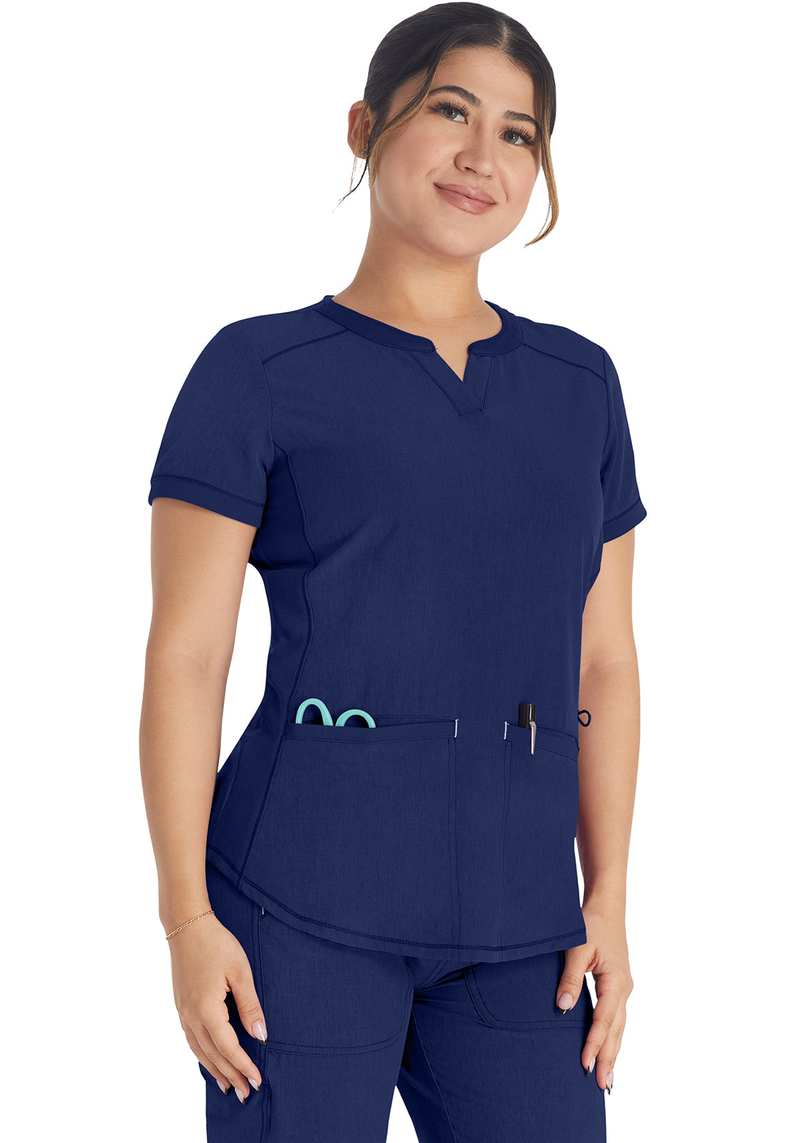 IP849A-Cherokee-Women Henley Top