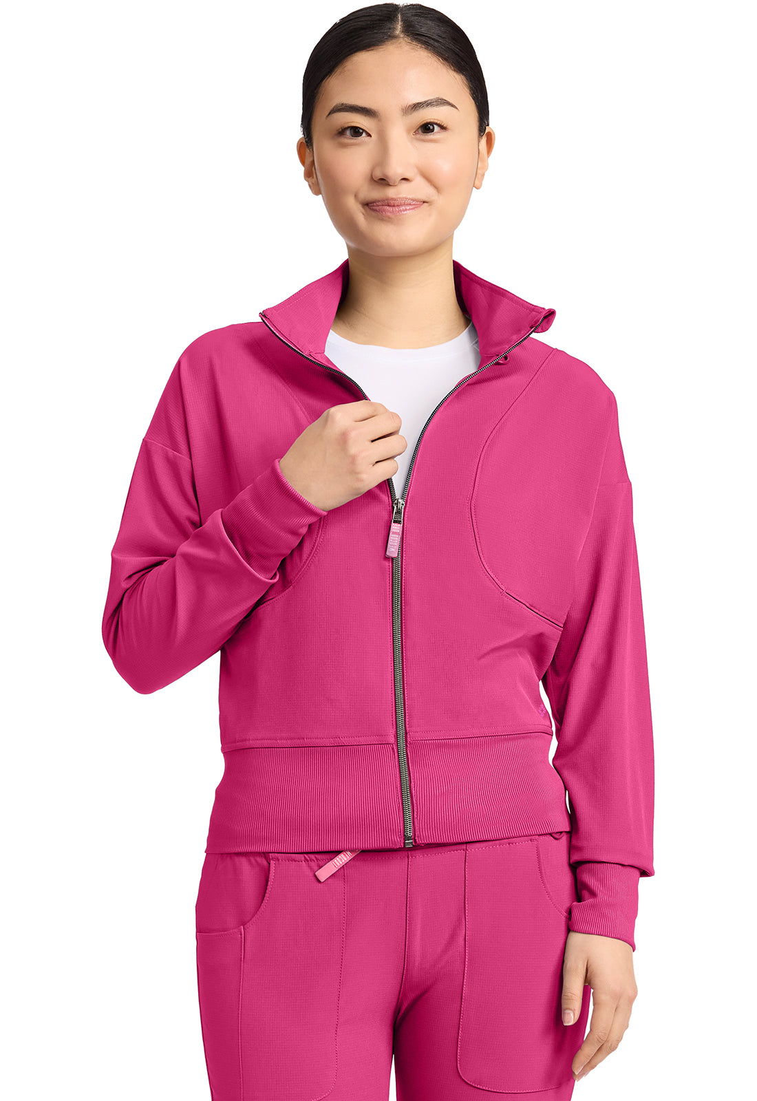 MC303 - Cherokee Women's Cropped Warm Up Jacket