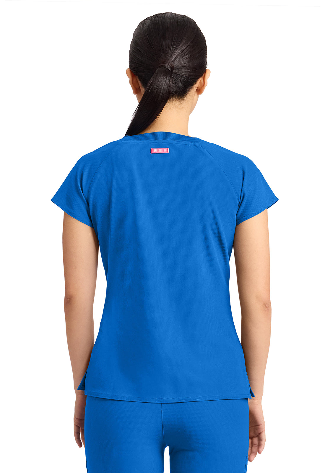 MC704 - Cherokee Women's 3-Pocket Square Neck Top