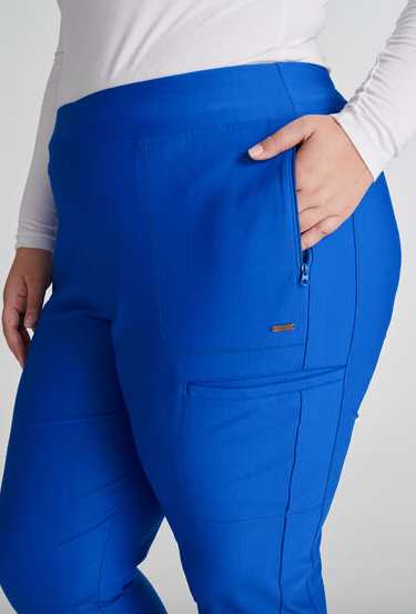 Cherokee Women's Mid Rise Tapered Leg Scrub Pant