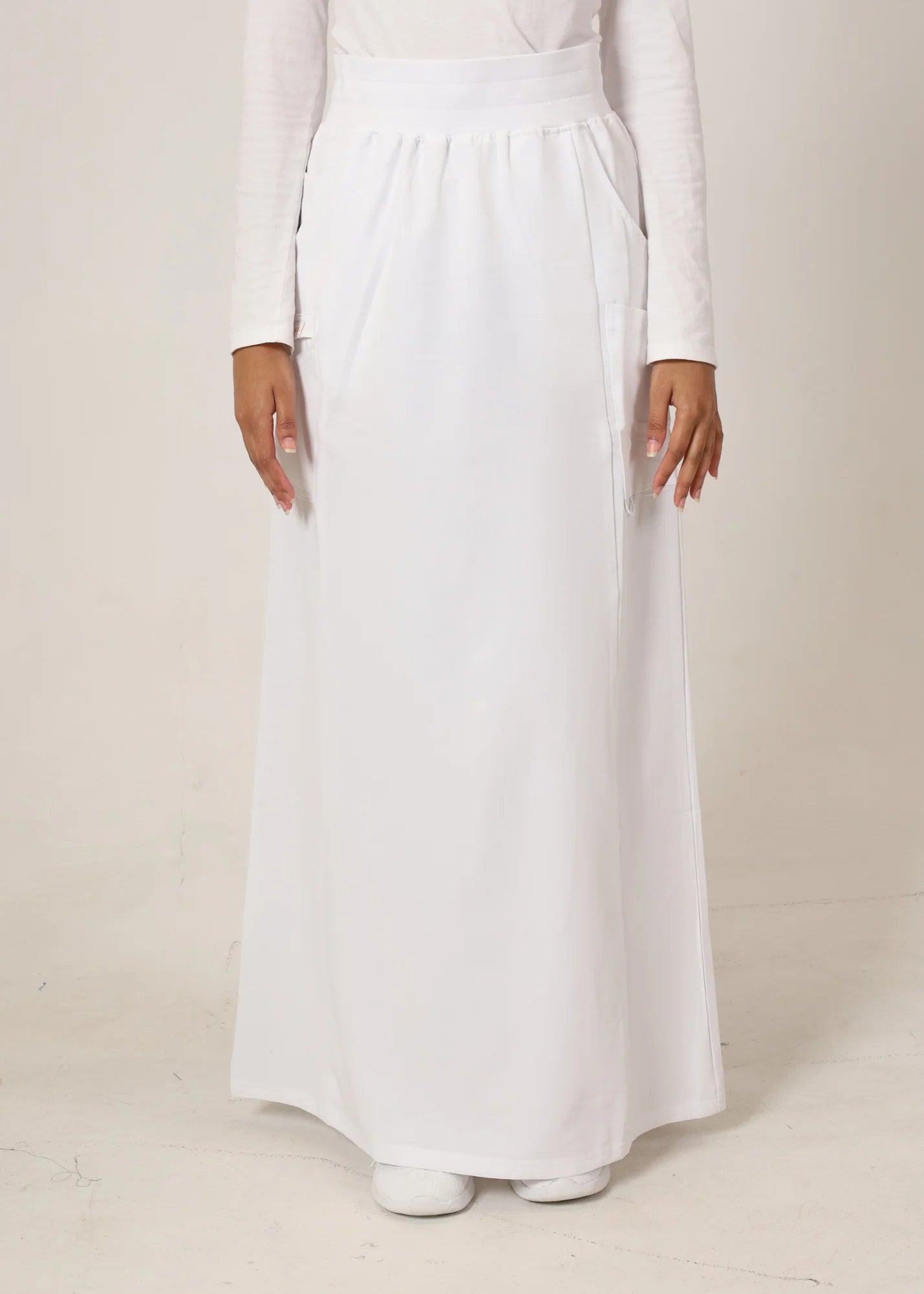 Hazel Scrub Skirt Iris- Regular length