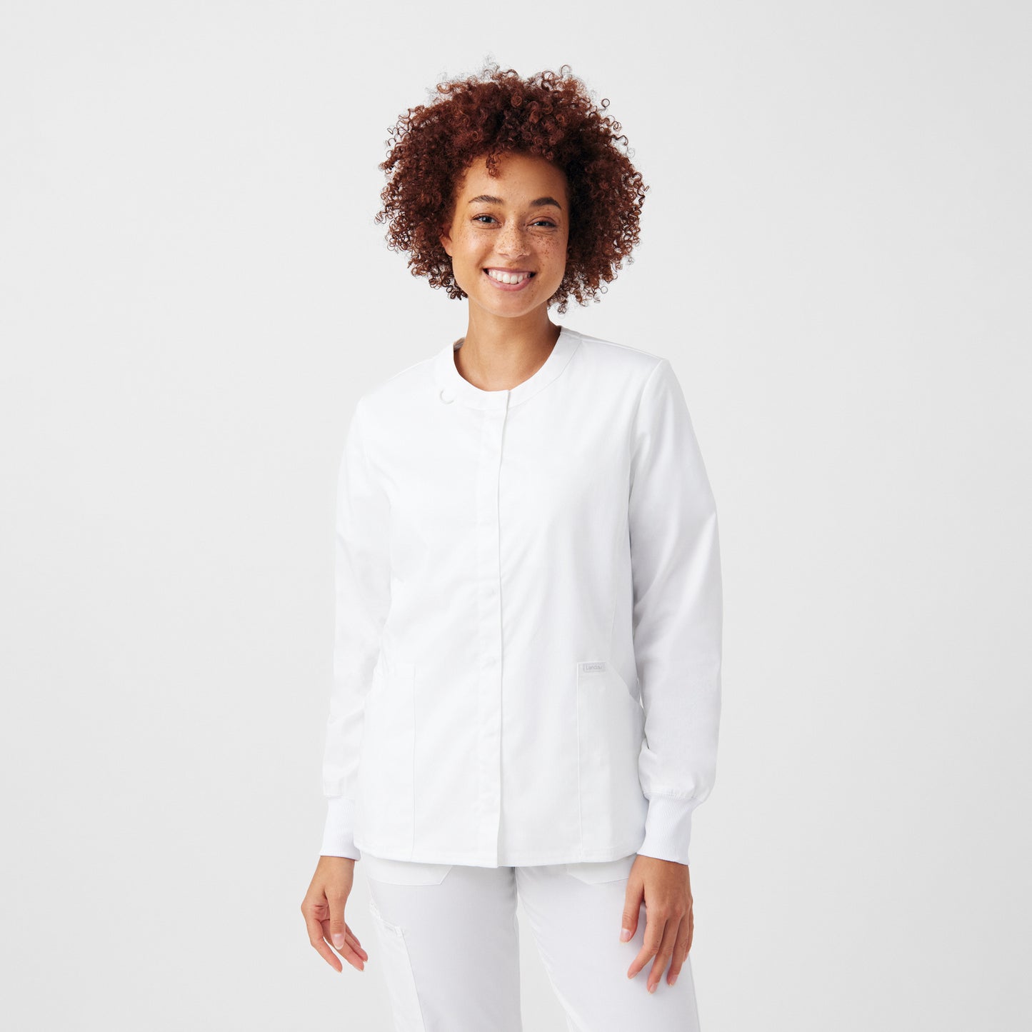 LJ706 -Landau ProFlex 3-Pocket Scrub Jacket