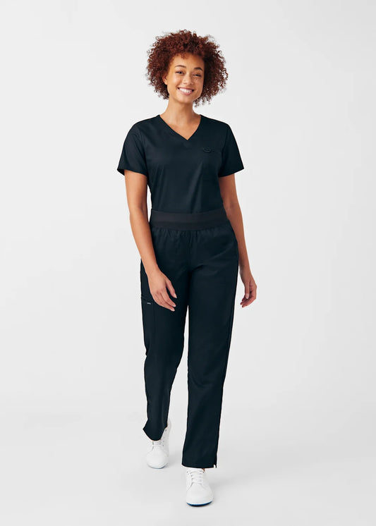 Landau Proflex Women's 2-Pocket V-Neck Scrub Top