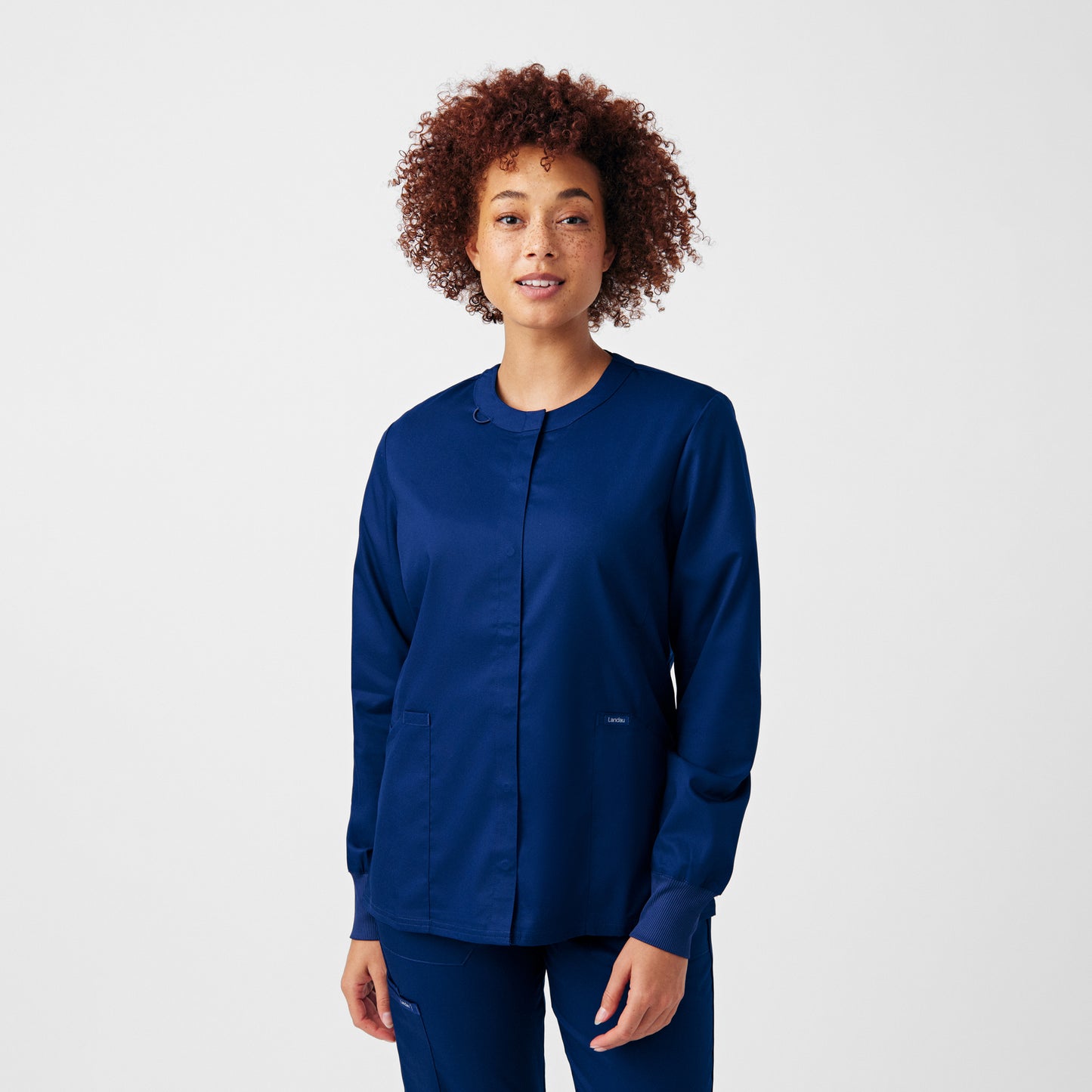 LJ706 -Landau ProFlex 3-Pocket Scrub Jacket