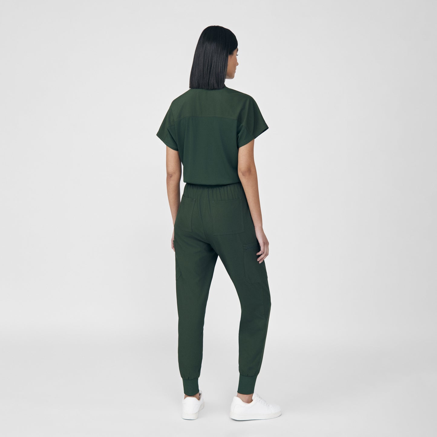 LO603 - Landau Women's 8- Pocket Cargo Scrub Jump Suit