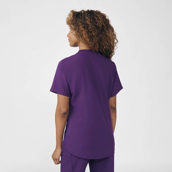 LT101 - Landau Forward (Additional Colors) Women's Curved Hem Tuck-In V-Neck Top