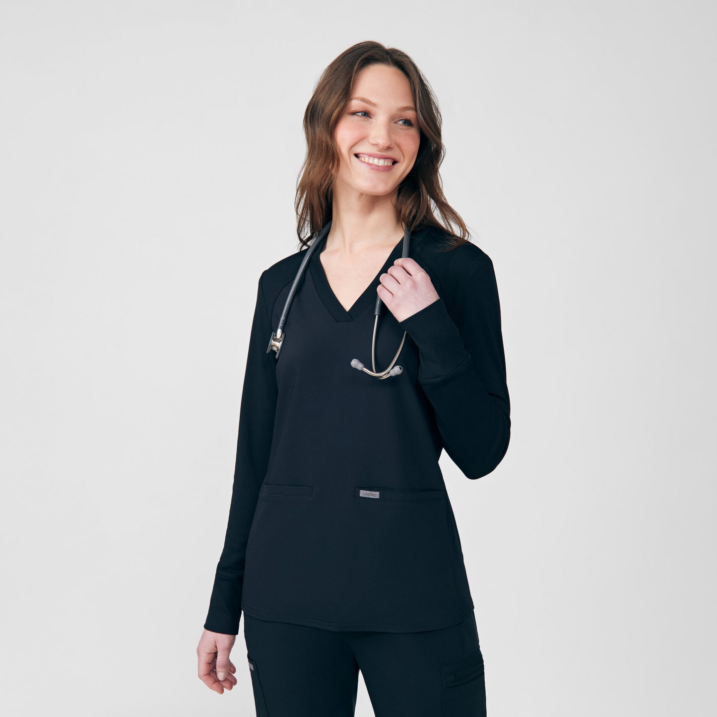 LT125 - Landau Forward Women's 2-Pocket V-Neck Scrub Top