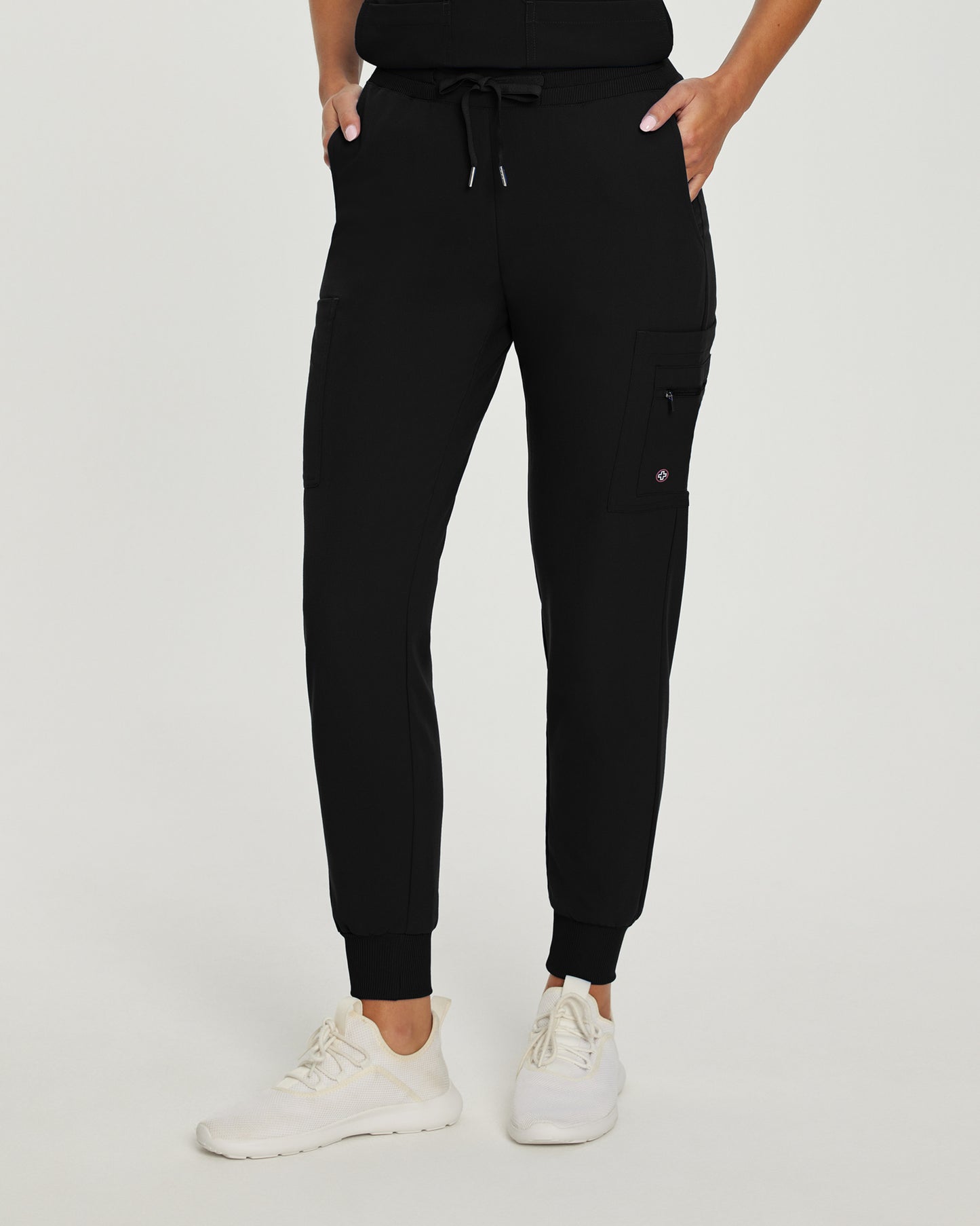 380 White Cross V-Tess Women's Zipped Cargo Pocket Joggers