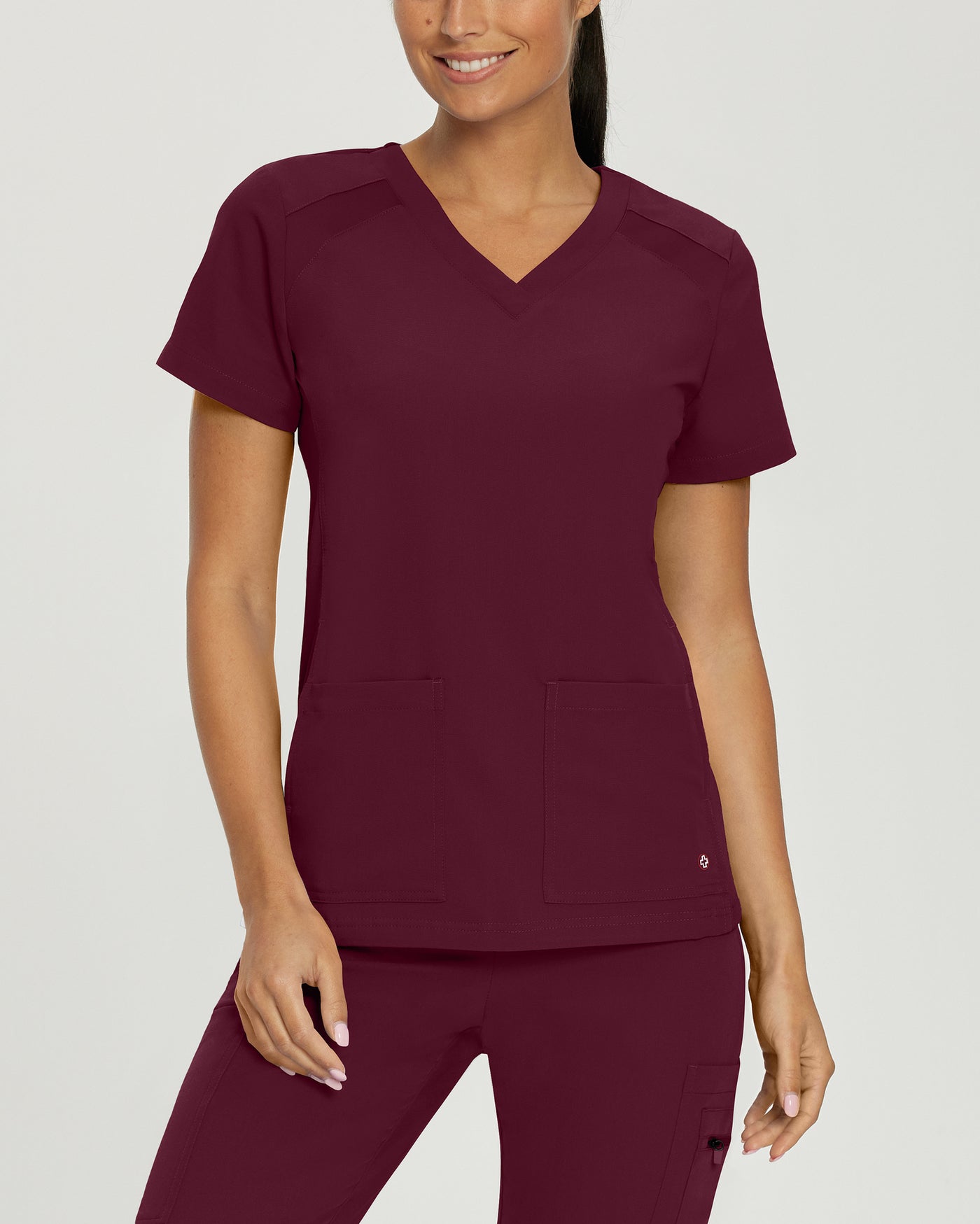 950 Athletic V-Neck Top V-Tess