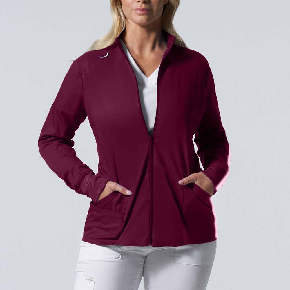 Landau Profex Women's 3-Pocket Scrub Jacket