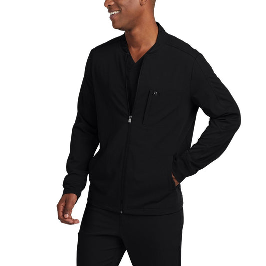 Men's 3-Pocket Scrub Jacket