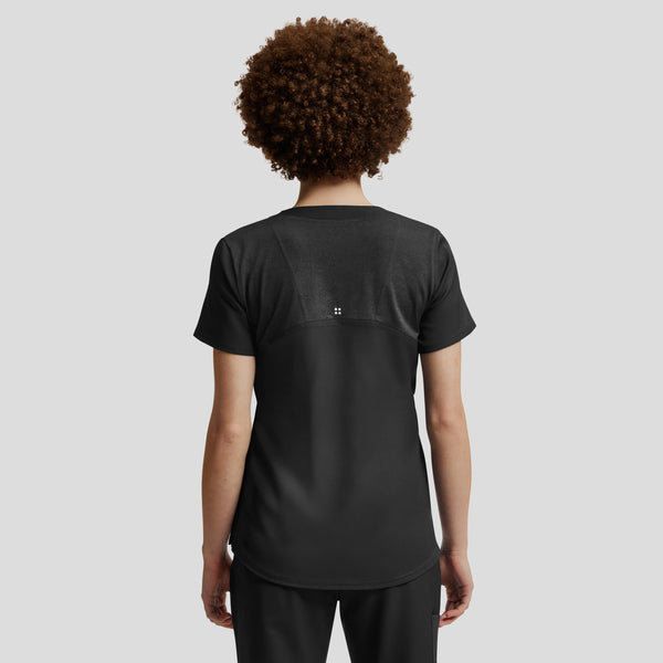 VIBE 2-Pocket V-Neck Scrub Top