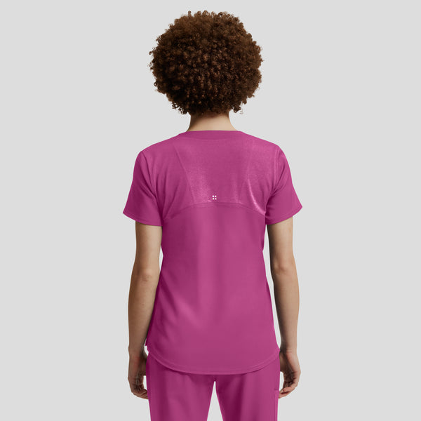 VIBE 2-Pocket V-Neck Scrub Top