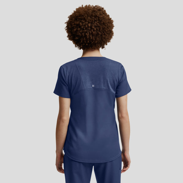 VIBE 2-Pocket V-Neck Scrub Top