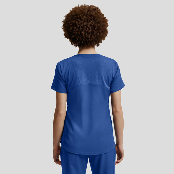 VIBE 2-Pocket V-Neck Scrub Top