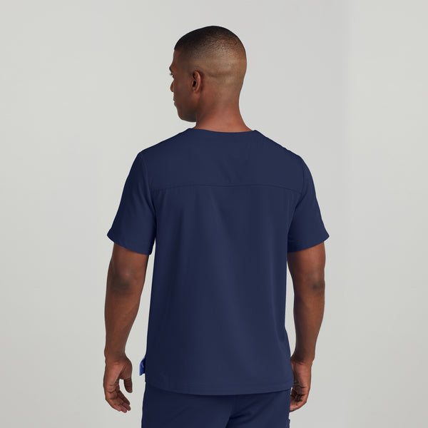 WT131 - CRFT Men's 2-Pocket V-neck Scrub Top