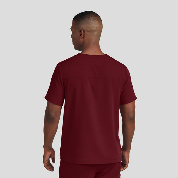 WT131 - CRFT Men's 2-Pocket V-neck Scrub Top