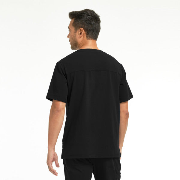 WT151 White Cross CRFT Men's 3-Pocket V-neck Scrub Top