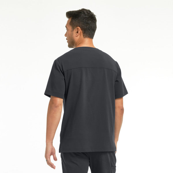 WT151 White Cross CRFT Men's 3-Pocket V-neck Scrub Top