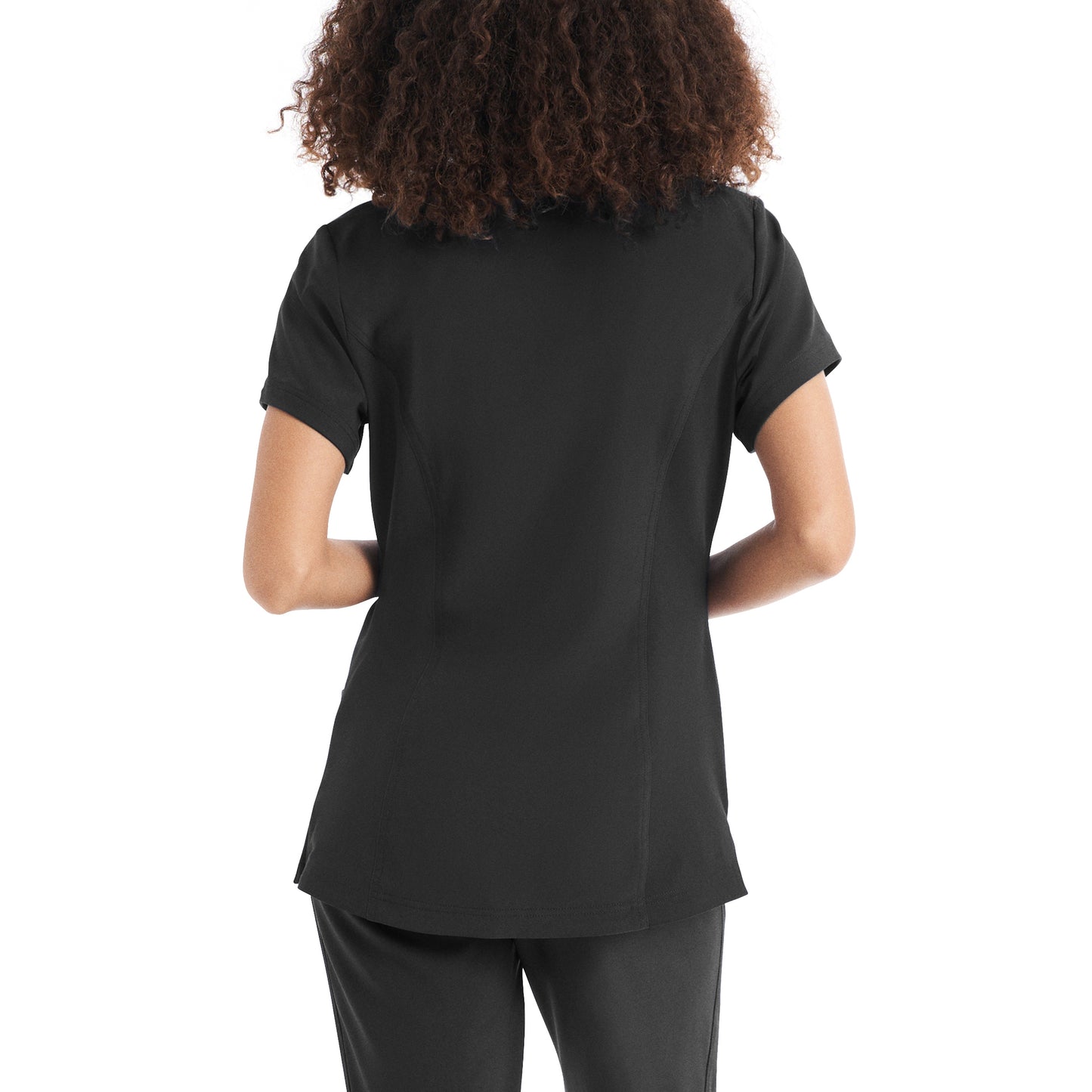 WT127 White Cross CRFT Women's 3-Pocket V-neck Scrub Top