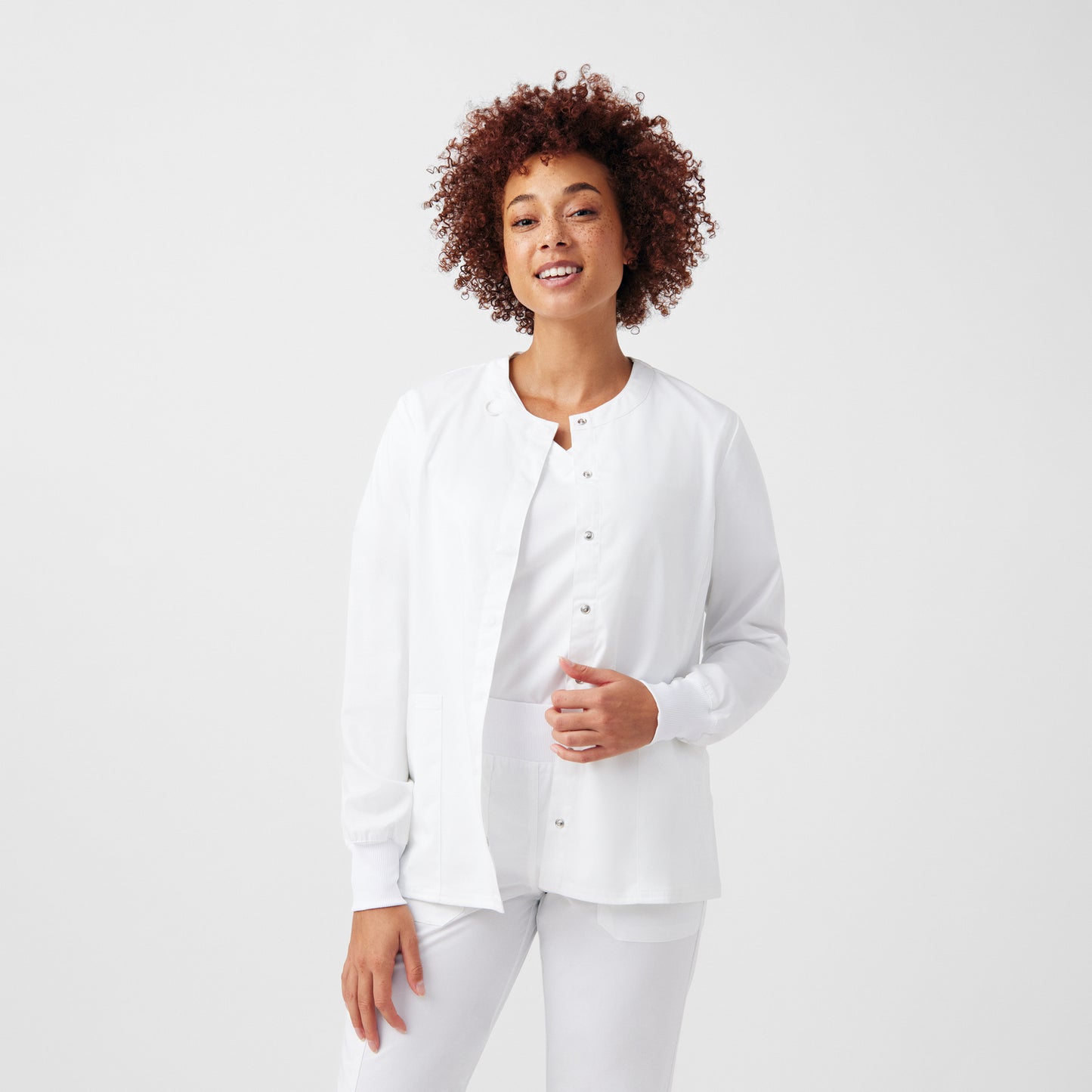 LJ706 -Landau ProFlex 3-Pocket Scrub Jacket