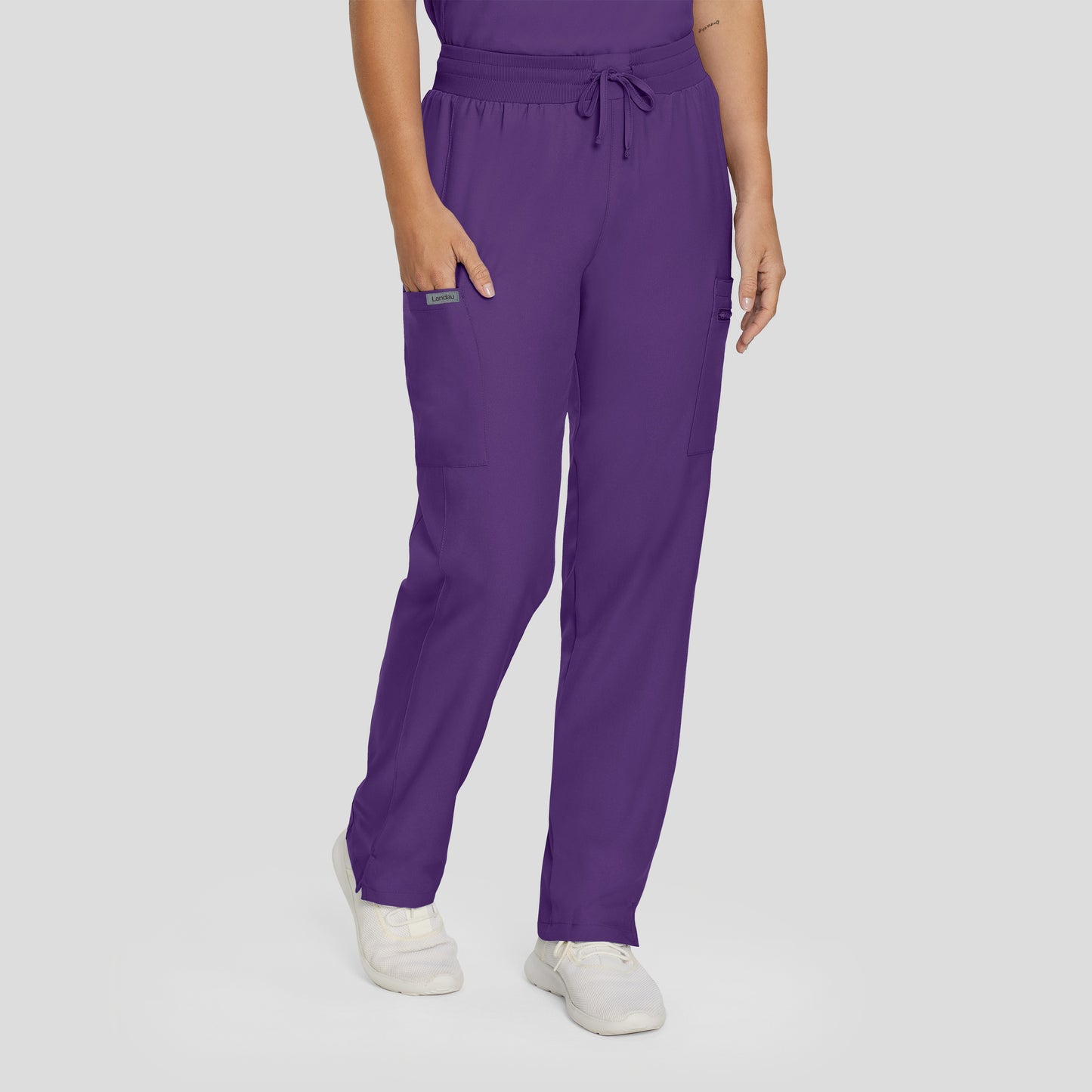 LB400P - PETITE Landau Forward Convertible Drawcord Pant
