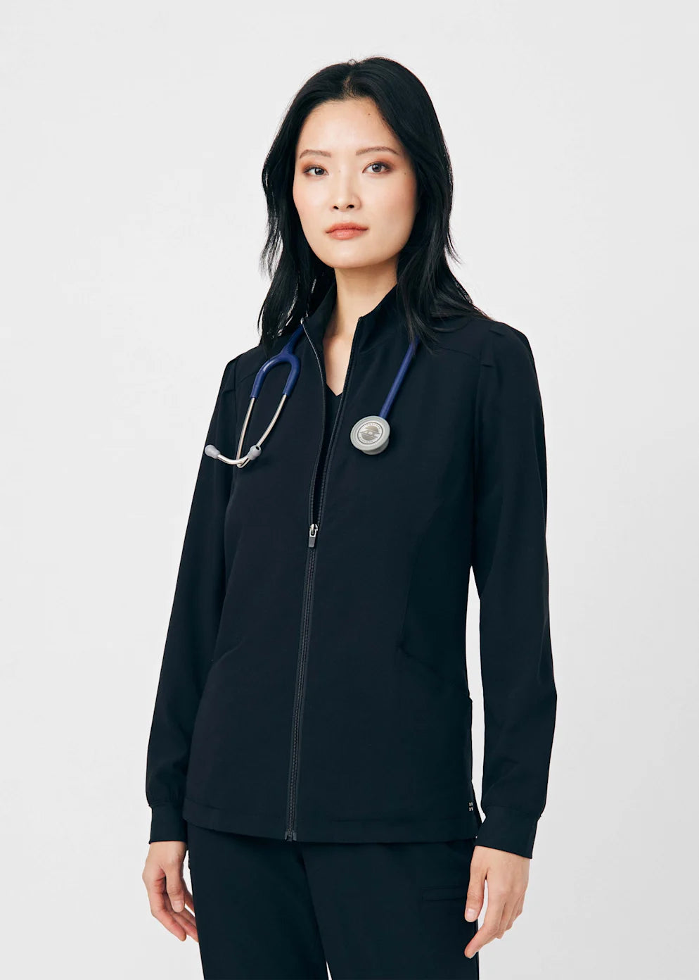WJ704 - White Cross CRFT Women's Warm-Up Scrub Jacket
