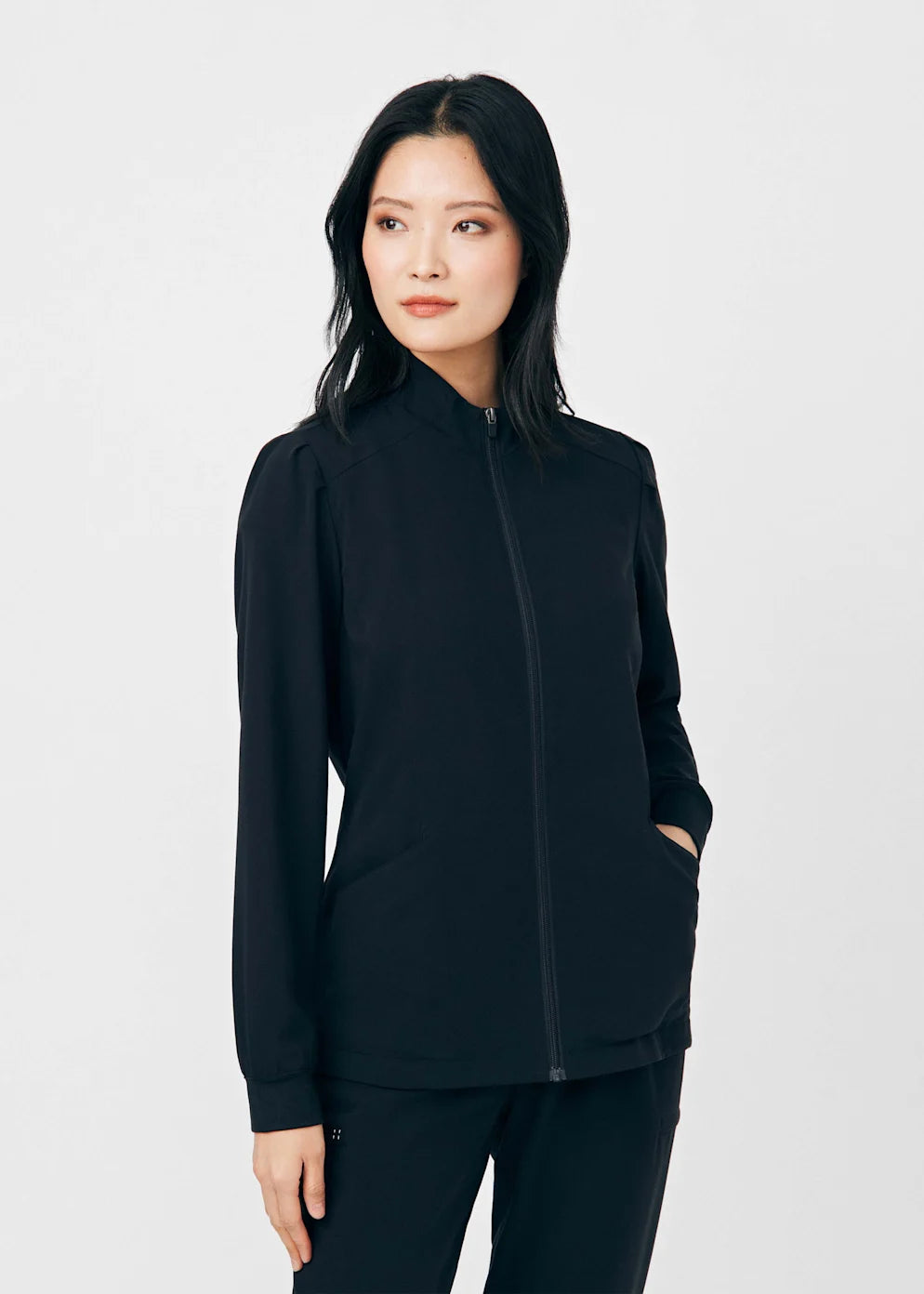 WJ704 - White Cross CRFT Women's Warm-Up Scrub Jacket
