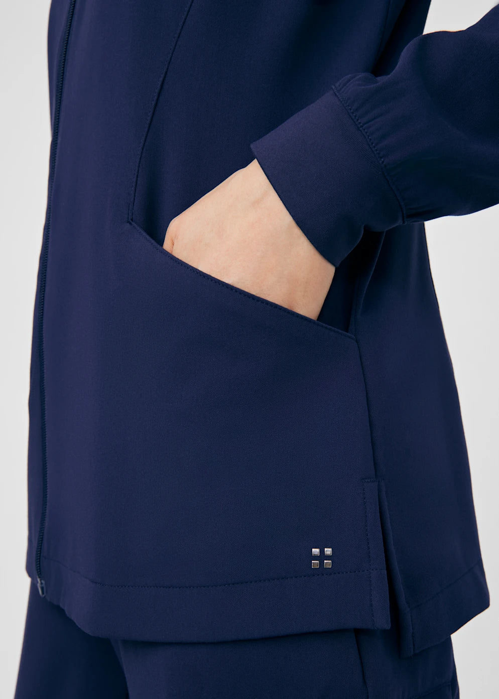 WJ704 - White Cross CRFT Women's Warm-Up Scrub Jacket