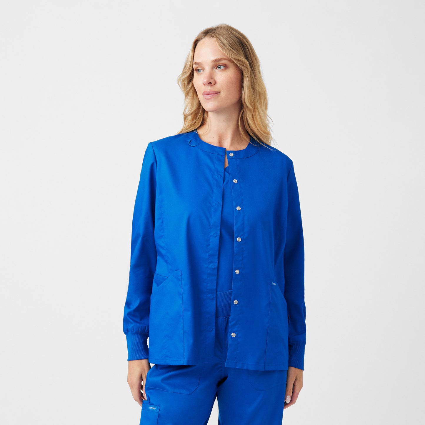 LJ706 -Landau ProFlex 3-Pocket Scrub Jacket