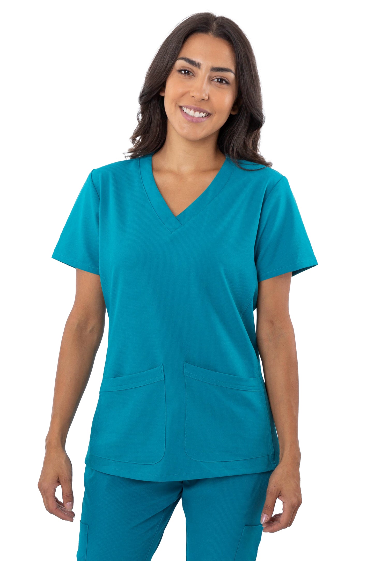 1201 Women's 4Flex 2-Pocket Scrub Top