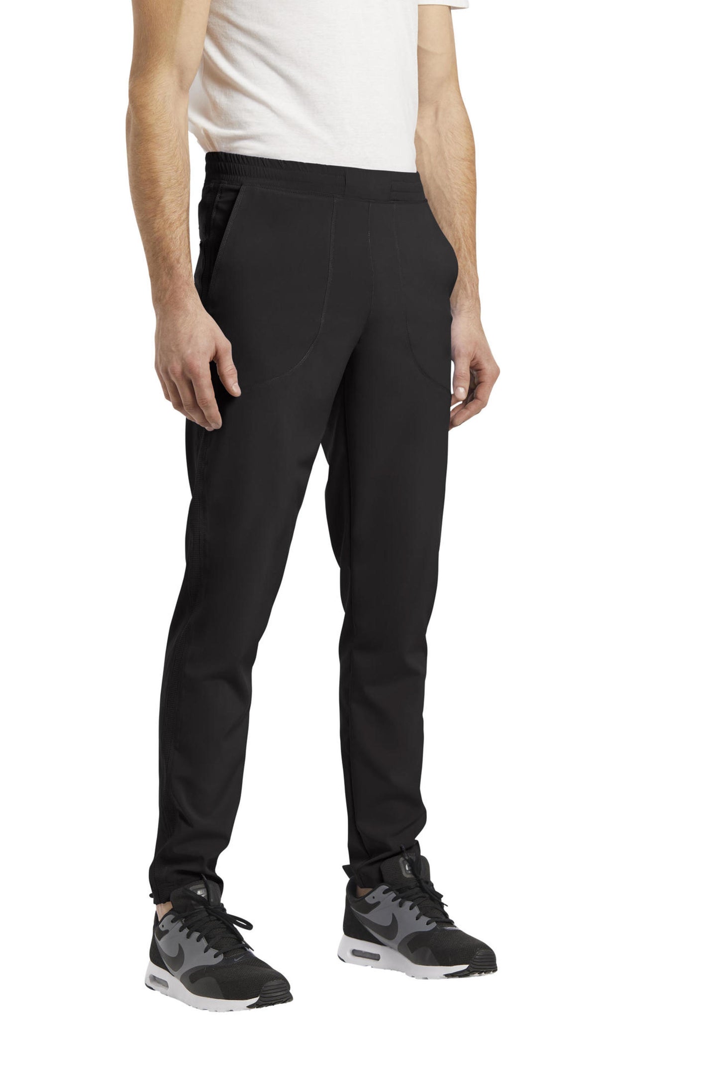 *LAST FEW* 224 Men's White Cross FIT Elastic Waistband Scrub Pants