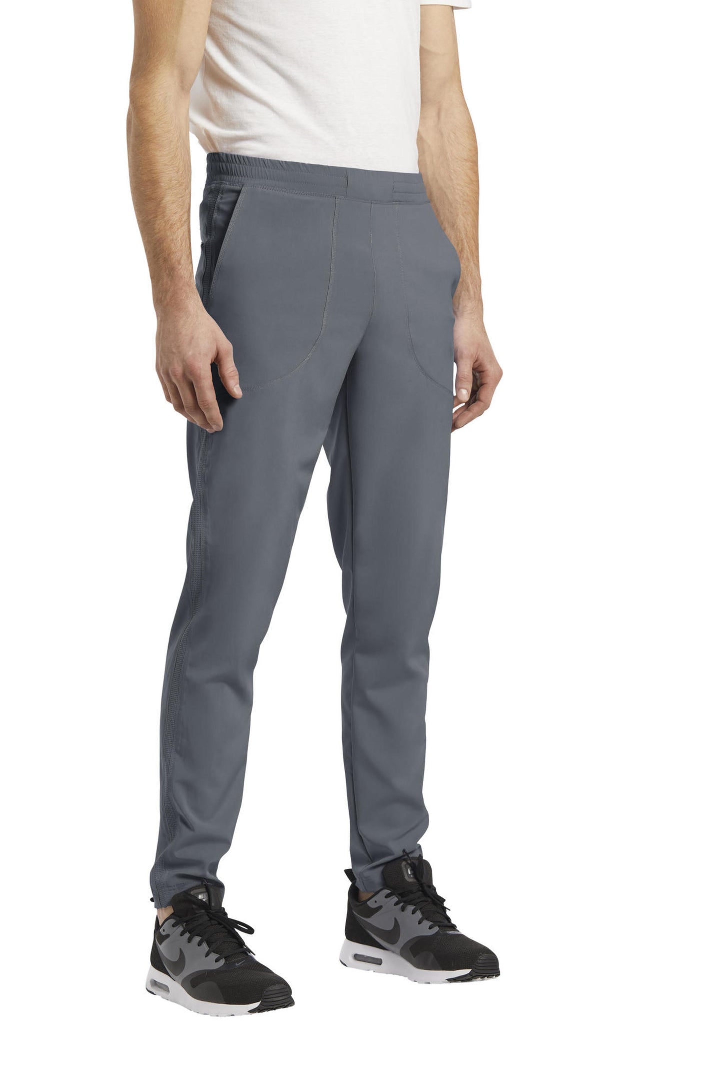 *LAST FEW* 224 Men's White Cross FIT Elastic Waistband Scrub Pants