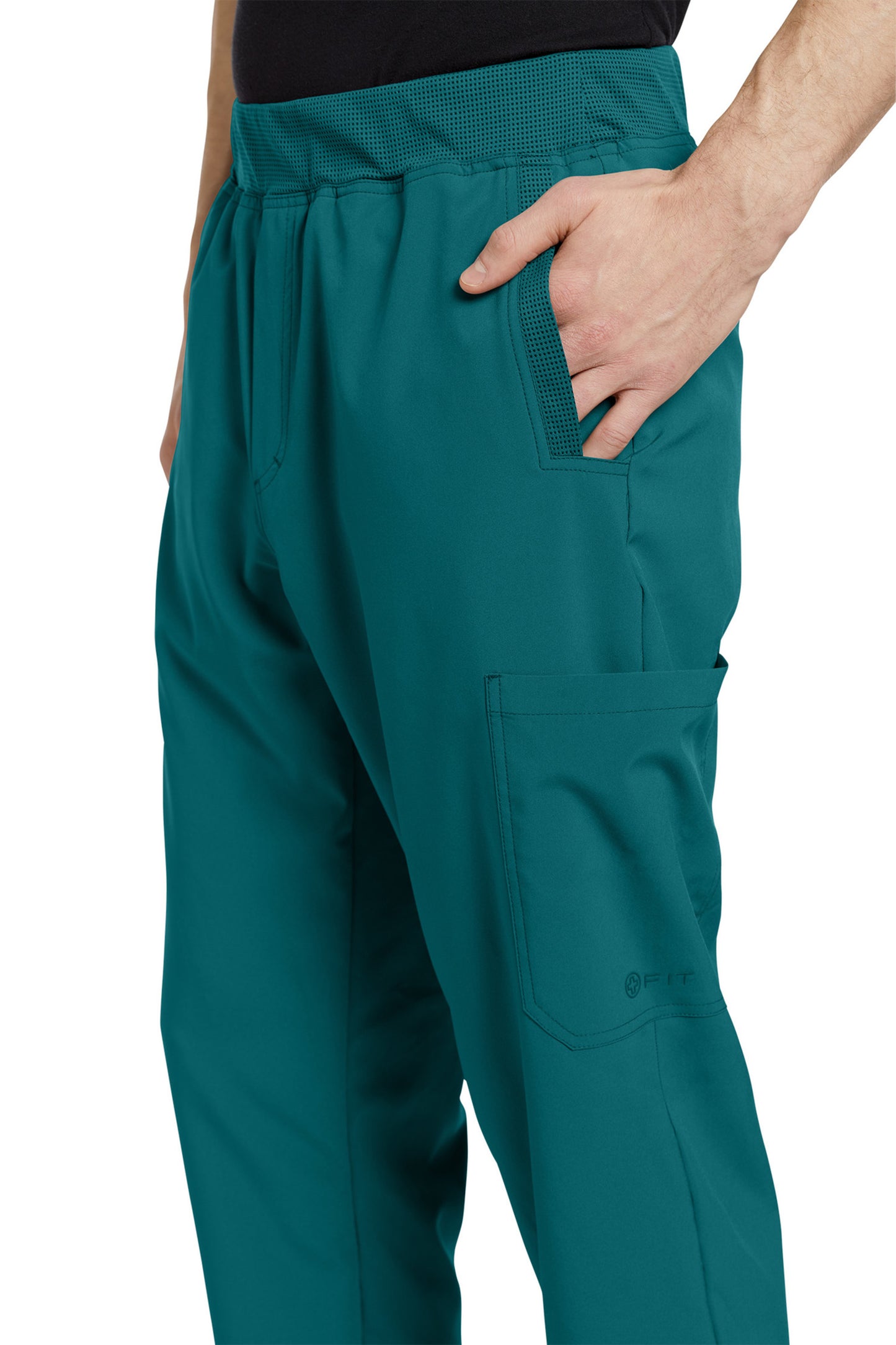 229 - White Cross FIT Men's Yoga-style Scrub Pant