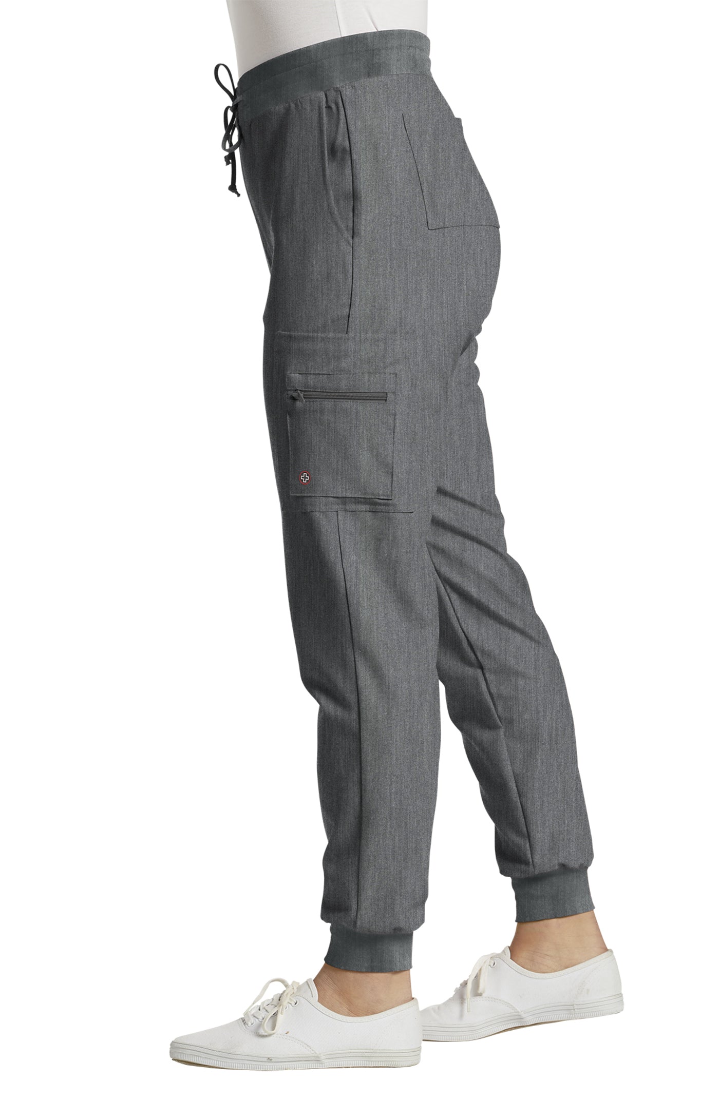 380 White Cross V-Tess Women's Zipped Cargo Pocket Joggers