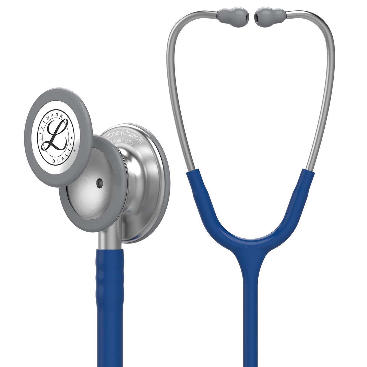 3M Littmann Classic III Monitoring Stethoscope, Black Tube, 27 inch, 5622