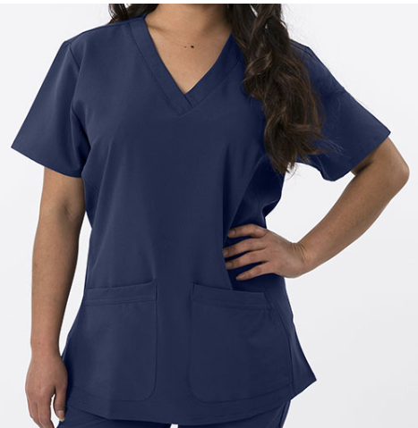 1201 Women's 4Flex 2-Pocket Scrub Top