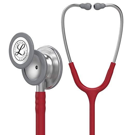 3M Littmann Classic III Monitoring Stethoscope, Black Tube, 27 inch, 5622