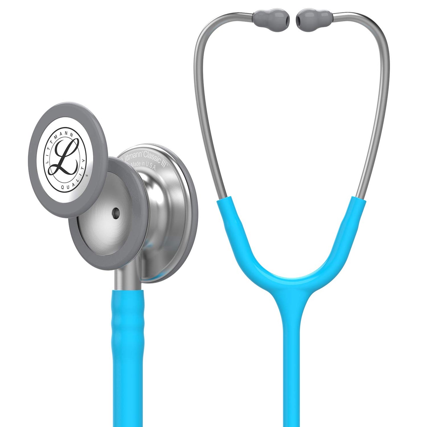 3M Littmann Classic III Monitoring Stethoscope, Black Tube, 27 inch, 5622