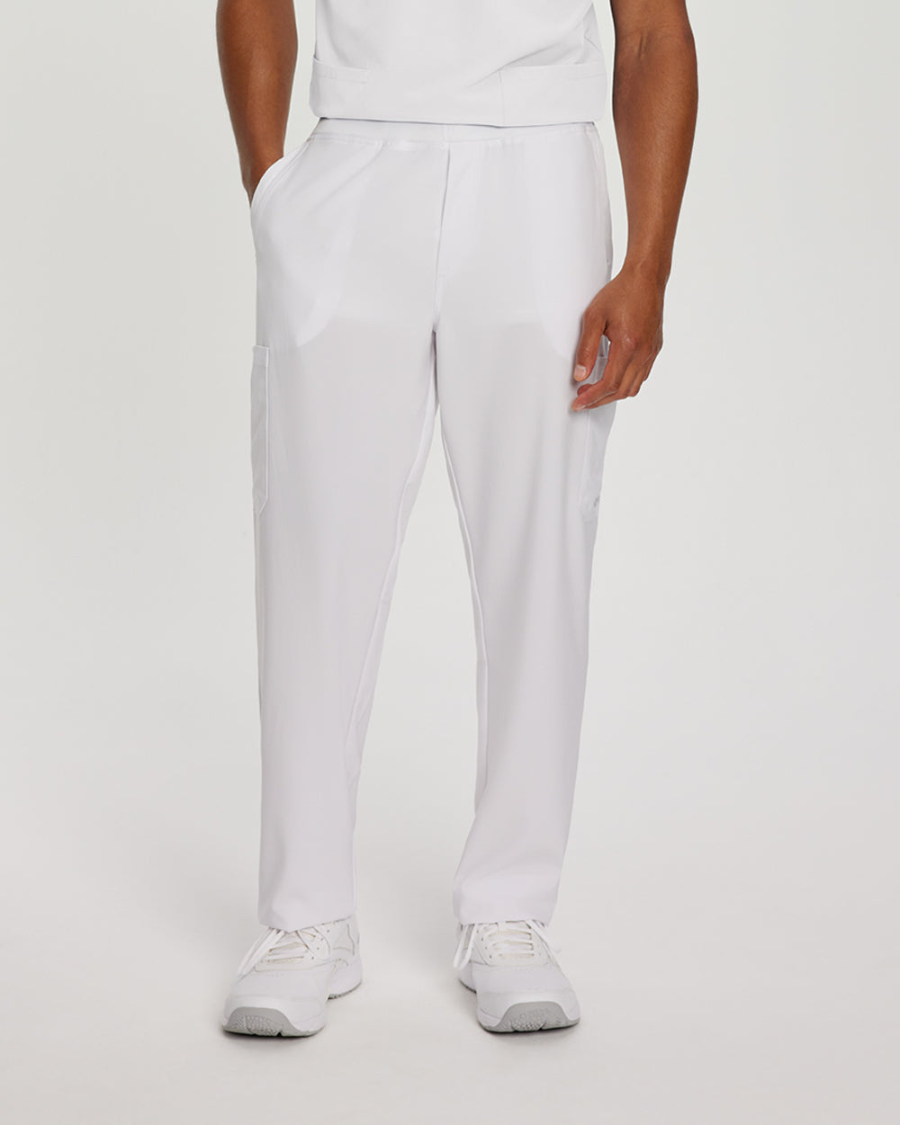 229 - White Cross FIT Men's Yoga-style Scrub Pant
