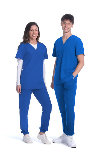 Zinnia 18-1072A V-neck Unisex Scrub Top