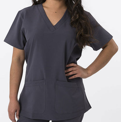 1201 Women's 4Flex 2-Pocket Scrub Top