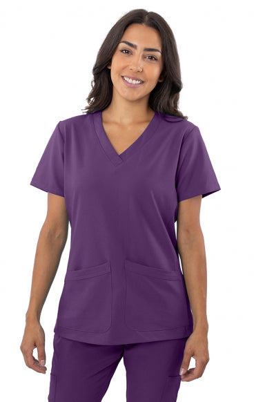 1201 Women's 4Flex 2-Pocket Scrub Top