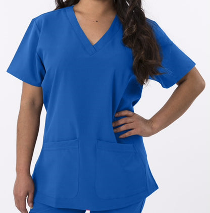 1201 Women's 4Flex 2-Pocket Scrub Top