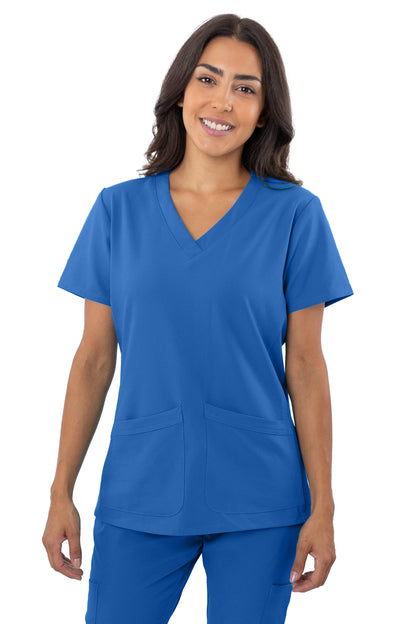 1201 Women's 4Flex 2-Pocket Scrub Top