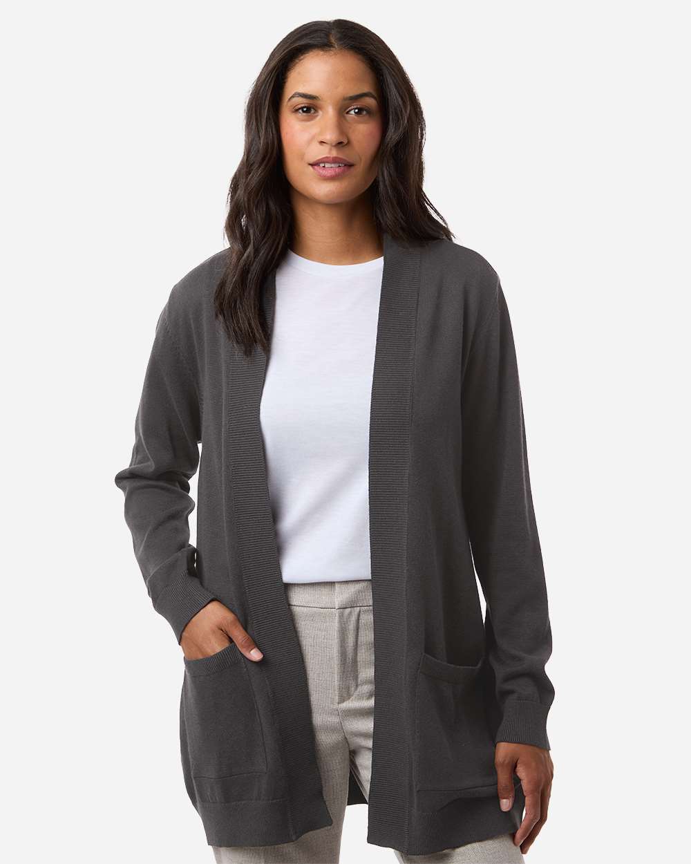 DG447W - Women's Classics Open Cardigan Sweater