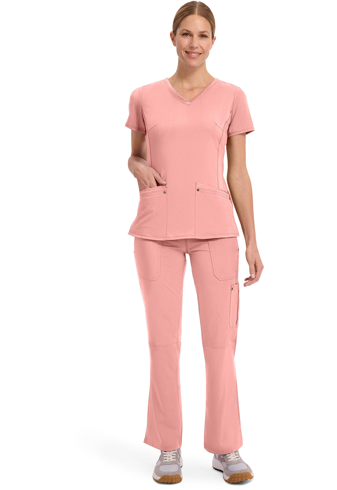 Healing Hands Purple Labels - Juliet V-Neck Women's Yoga Scrub Top