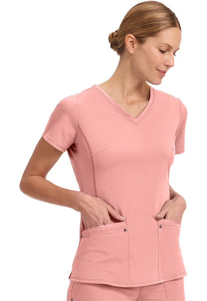 Healing Hands Purple Labels - Juliet V-Neck Women's Yoga Scrub Top