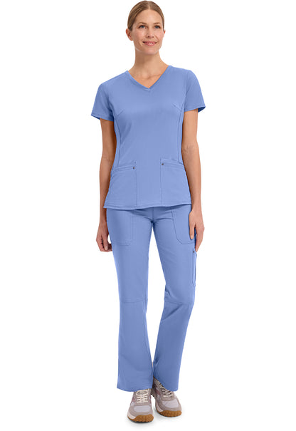 Healing Hands Purple Labels - Juliet V-Neck Women's Yoga Scrub Top